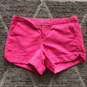 🌴Lilly Pulitzer Bungalow Pink Adie Shorts 0🌴